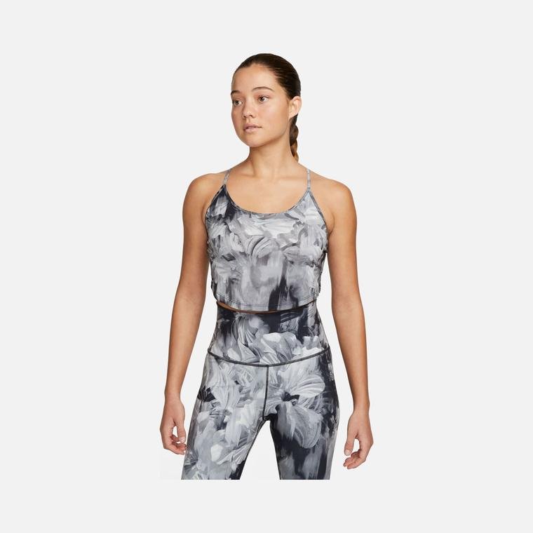 Nike Dri-Fit One Cropped Printed Training Kadın Atlet