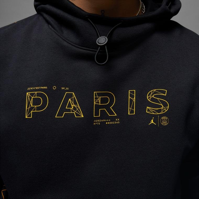 Nike Paris Saint-Germain Jordan Fleece Hoodie Erkek Sweatshirt