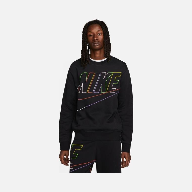 Nike Sportswear Club Fleece+ Futura Crewneck Erkek Sweatshirt
