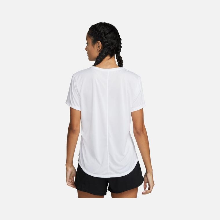 Nike Dri-Fit One Swoosh Graphic Running Short-Sleeve Kadın Tişört
