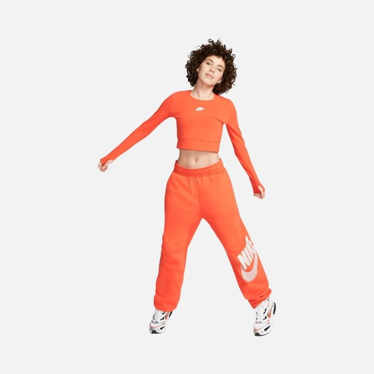 Nike Sportswear Oversized Graphic Fleece Dance Kadın Eşofman Altı