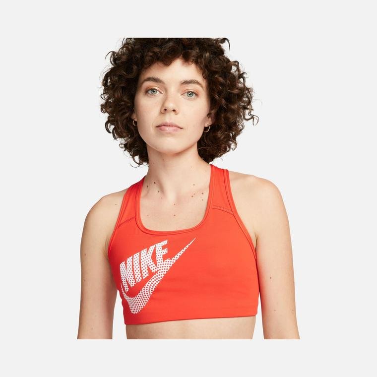 Nike Dri-Fit Swoosh Medium-Support Non-Padded Dance Training Kadın Bra