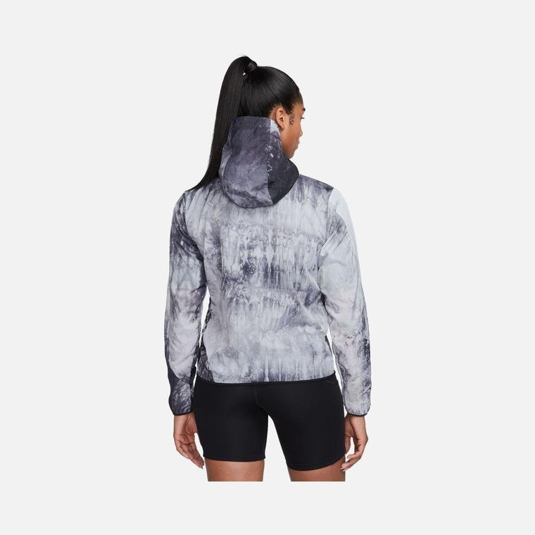 Nike Repel Trail-Running All-Over Printed Recoverable Full-Zip Hoodie Kadın Ceket