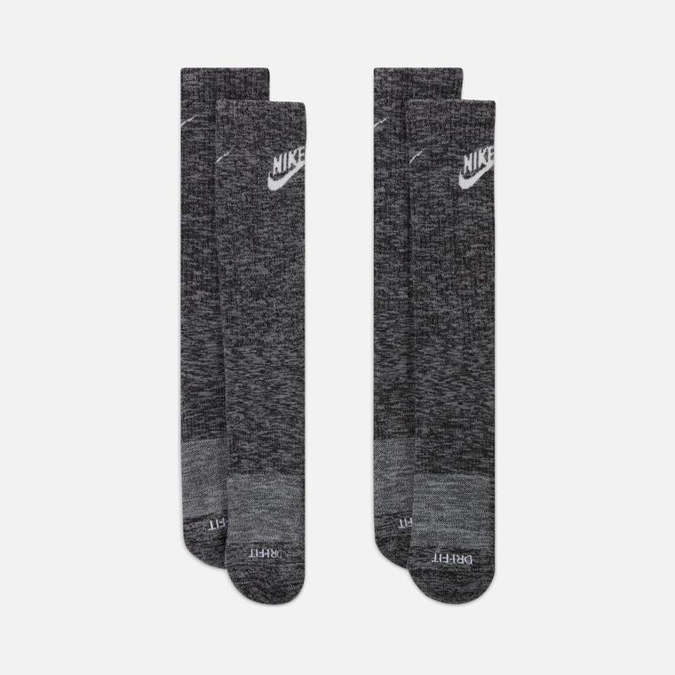Nike Dri-Fit Everyday Plus Cushioned Crew Melange Knitting (1 Pairs) Unisex Çorap