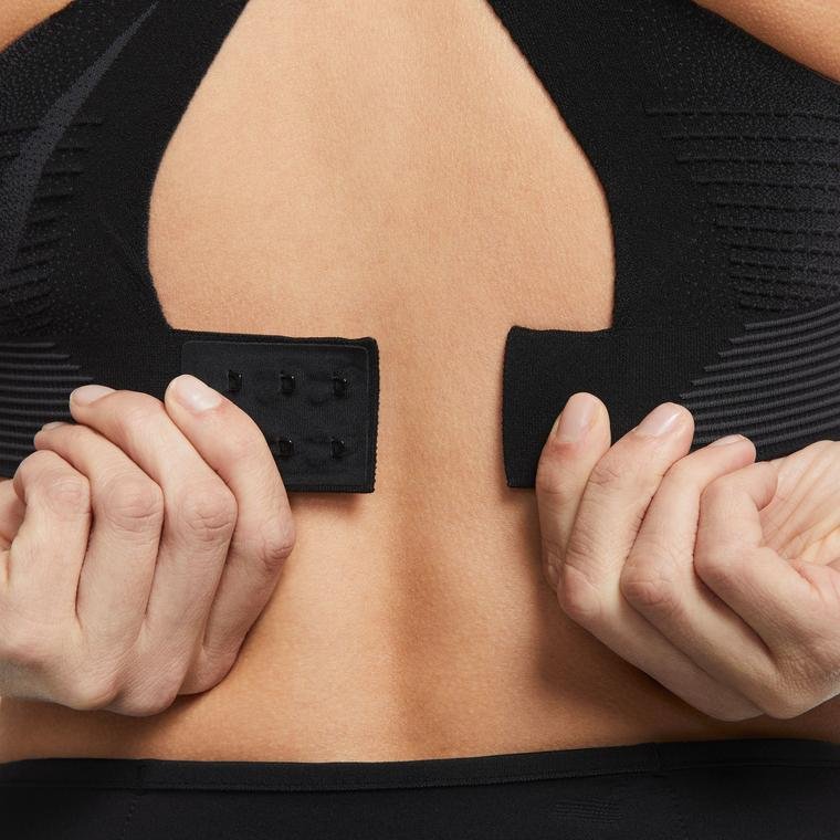 Nike Swoosh Flyknit High-Support Non-Padded Training Kadın Bra