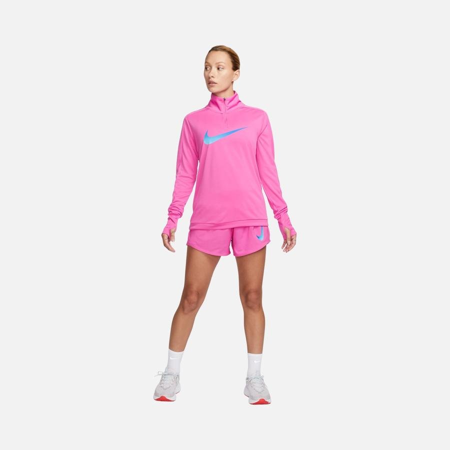  Nike Swoosh Dri-Fit Ultra-Soft Woven Brief-Lined Running Kadın Şort