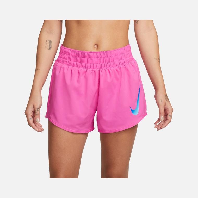 Nike Swoosh Dri-Fit Ultra-Soft Woven Brief-Lined Running Kadın Şort