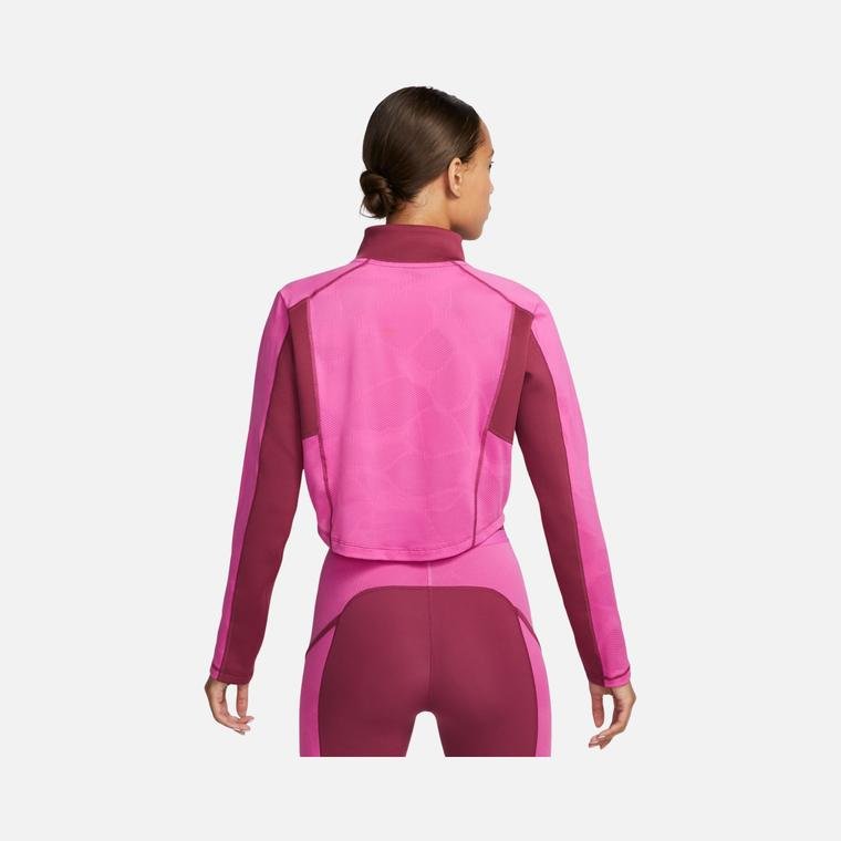 Nike Dri-Fit Long-Sleeve 1/4-Zip Training Long-Sleeve Kadın Tişört