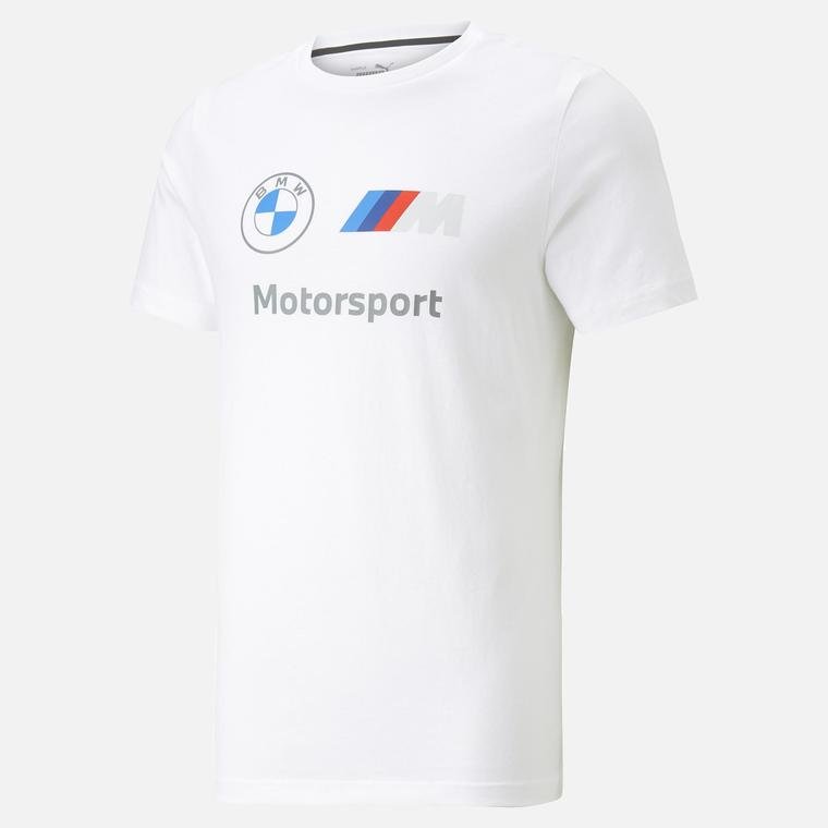 Puma Sportswear BMW M Motorsport Essentials Logo Short-Sleeve Erkek Tişört