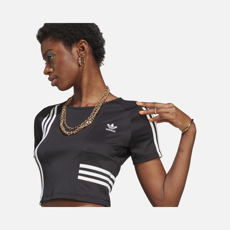 adidas Sportswear 3-Stripes Trefoil Short-Sleeve Kadın Tişört