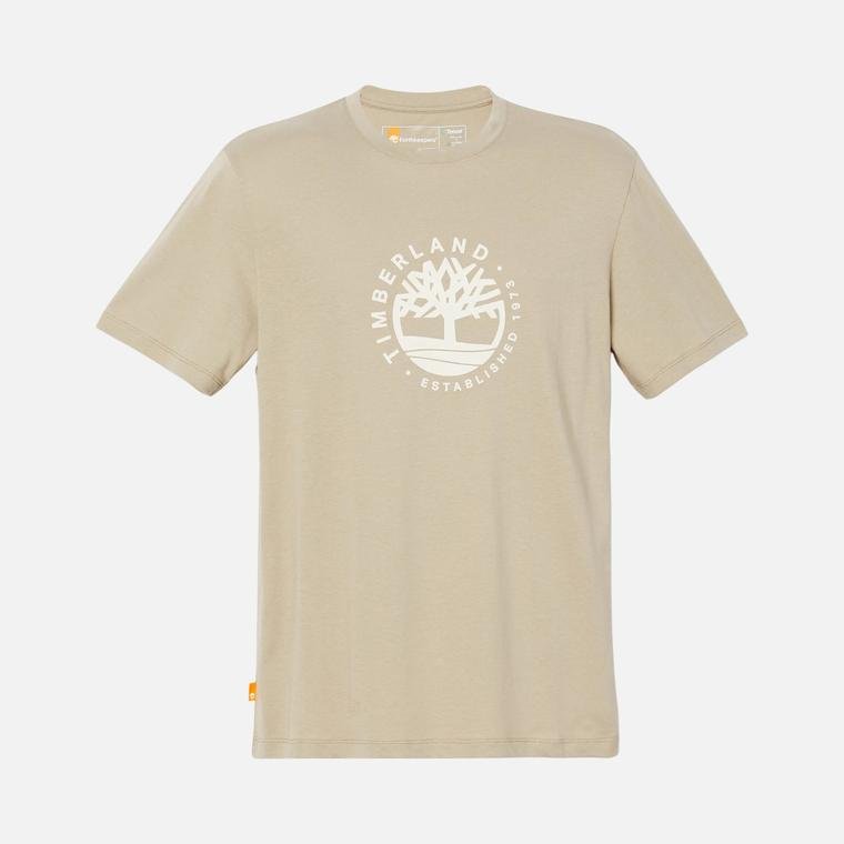Timberland Sportswear Refibra Graphic Short-Sleeve Erkek Tişört