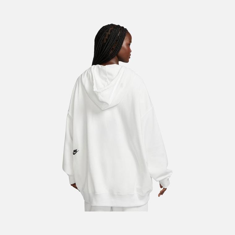 Nike Sportswear French Terry Oversized Fleece Pullover Hoodie Kadın Sweatshirt